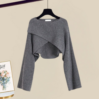 Freya™ - Stylish Dress And Cardigan Set